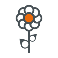 Blumen Icon für Nachhaltigkeit