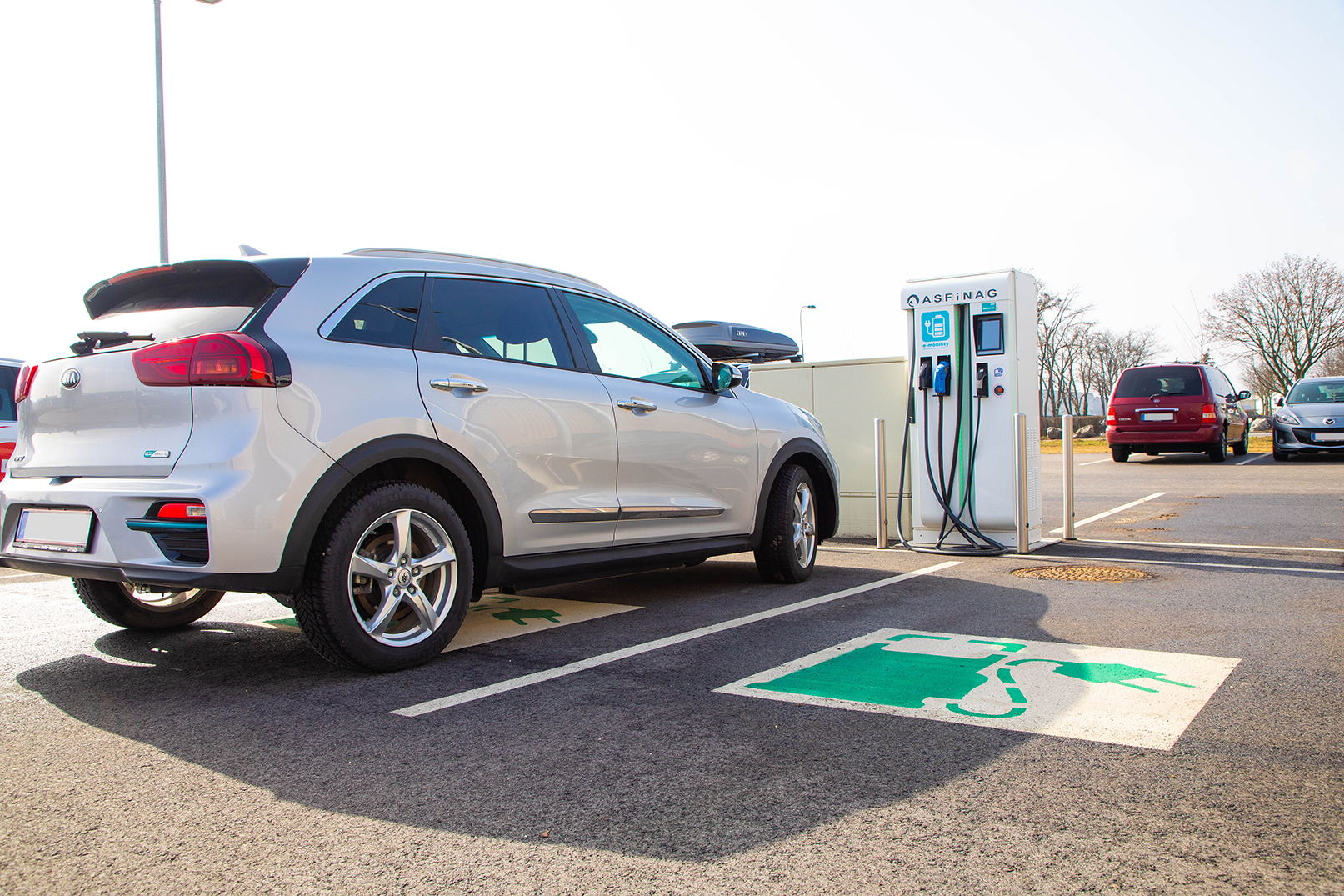 E-Ladestationen im ASFINAG-Netz