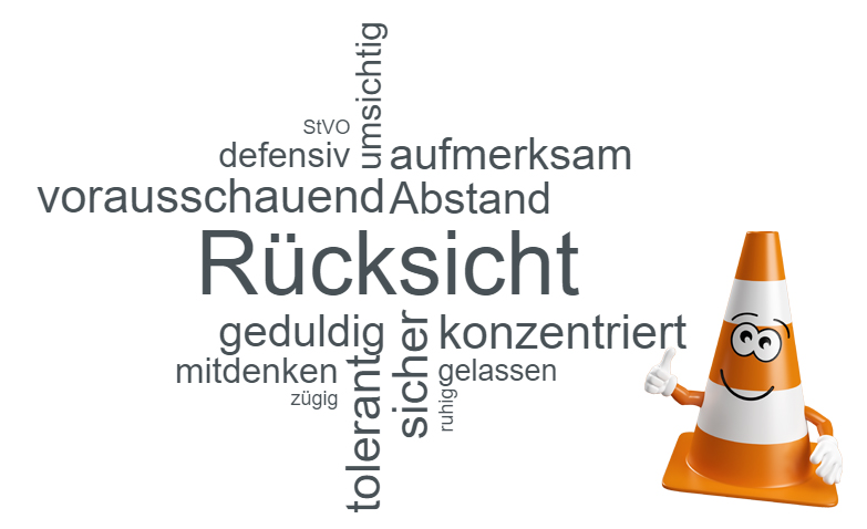 Die meist genannte Antwort darauf, was gute Autofahrer:innen auszeichnet: Sie nehmen Rücksicht auf andere.