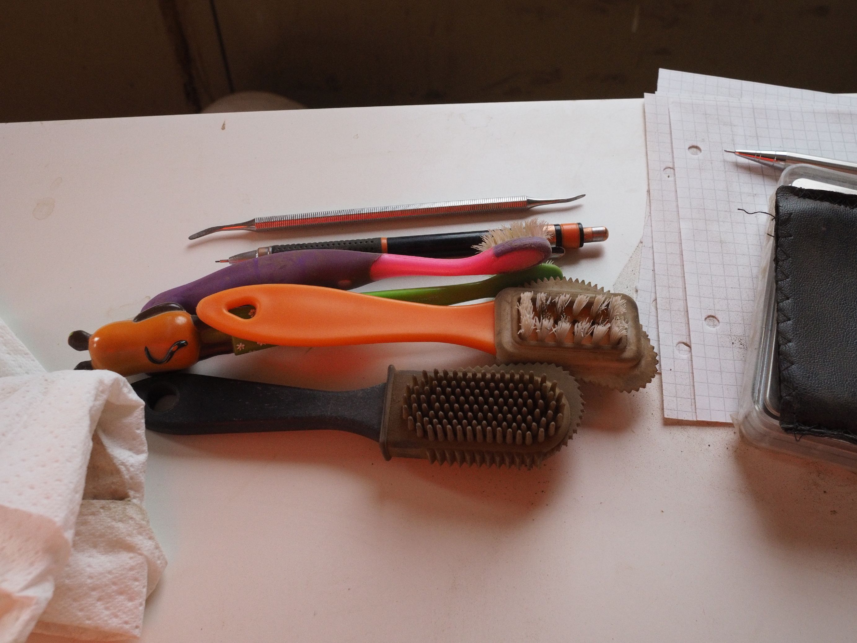 Handwerkszeug von Archäologinnen und Archäologen 